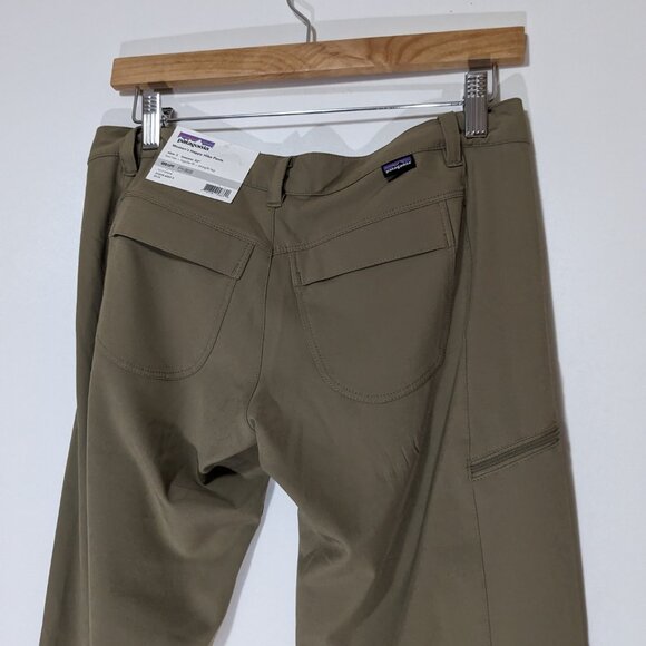 BNWT Patagonia Happy Hike Pants Beige Size 2 - Picture 5 of 9